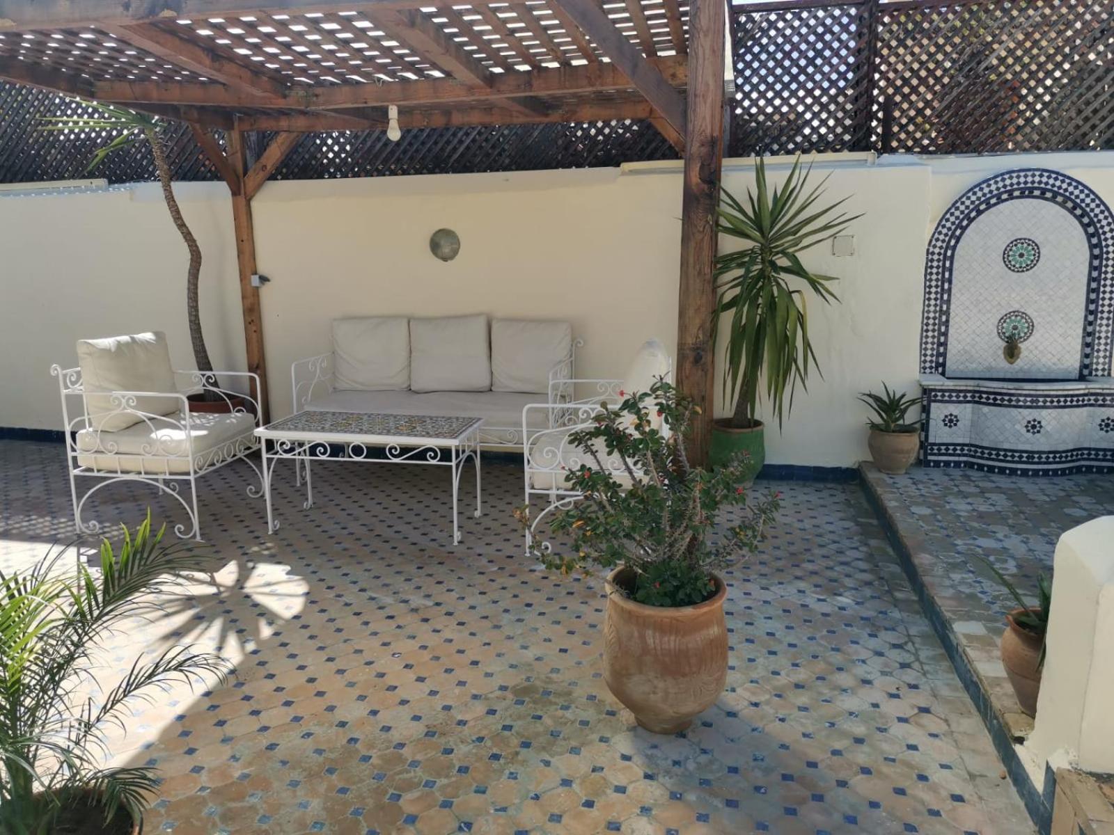 Riad Avec Terrasse Privee Et Piscine Partagee A 300M Фес Екстер'єр фото